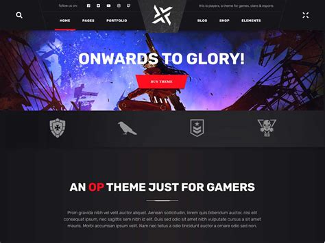 esports wordpress themes|Esport X Gaming .